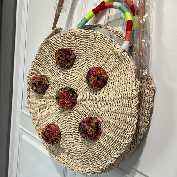 J.Crew NWT straw Purse - Picture 4 of 12